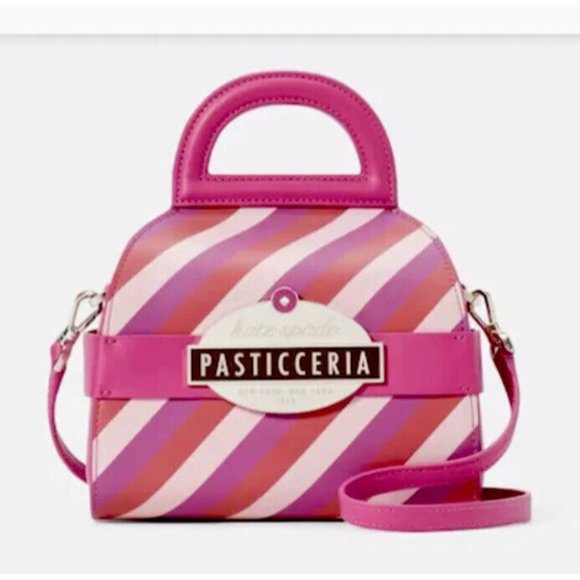 New Kate Spade Dolci 3D PASTRY BOX CROSSBODY Bag Novelty Collector item - Picture 3 of 10